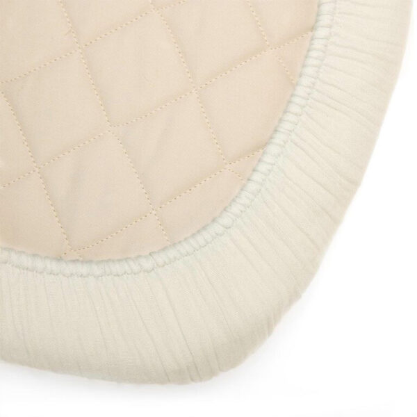 Viletto Fitted Crib Sheet – Soft & Breathable Baby Bedding - Image 3