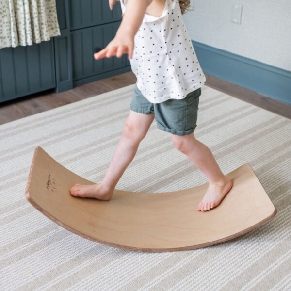 Viletto Balance Play Bundle – Wooden Board & Beam Set for Kids’ Coordination & Fun - Image 17