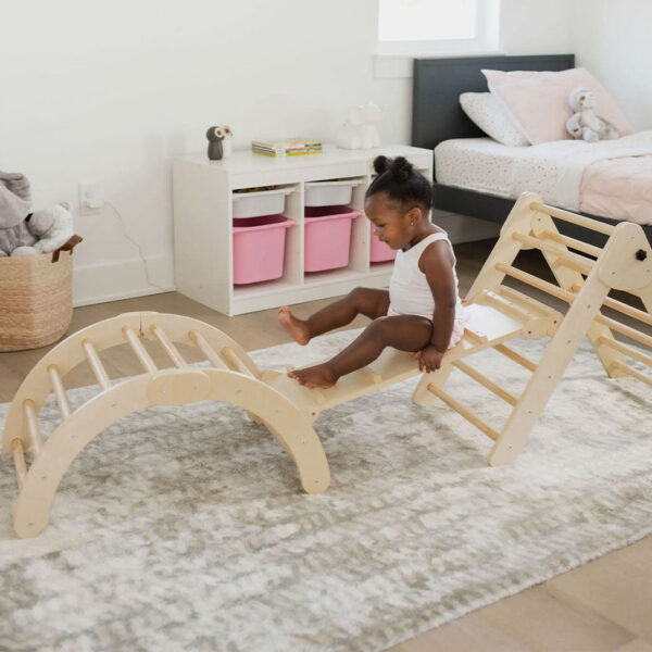 Viletto Ultimate Kids Climbing Set – Indoor Wooden Play Gym for Toddlers - Image 4