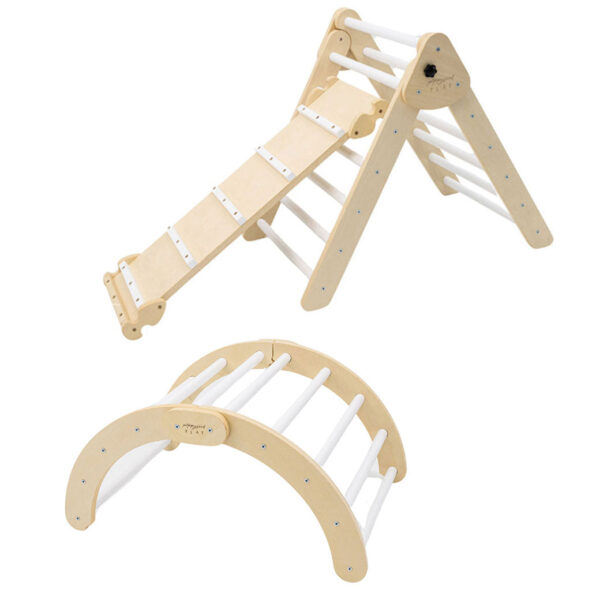 Viletto Ultimate Kids Climbing Set – Indoor Wooden Play Gym for Toddlers - Image 15