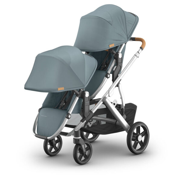 Viletto Twin Stroller with Infant Car Seat – All-in-One Travel System for Newborns & Toddlers - Image 8