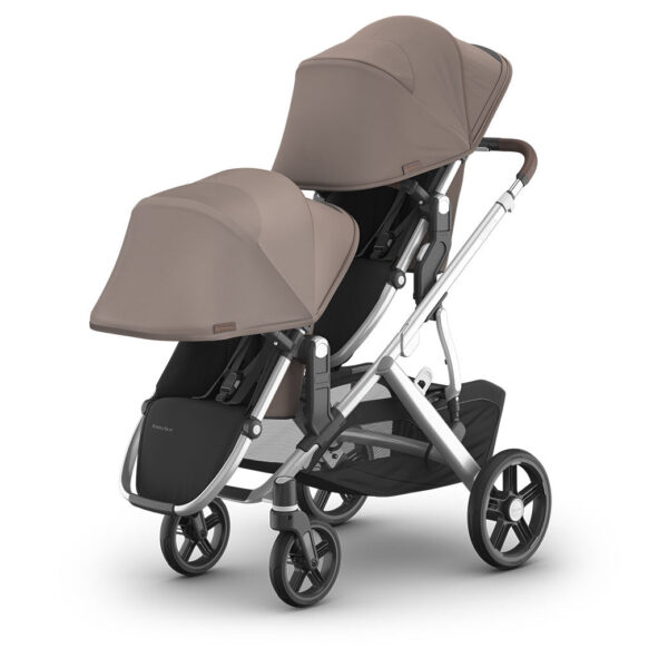 Viletto Twin Stroller with Infant Car Seat – All-in-One Travel System for Newborns & Toddlers - Image 32