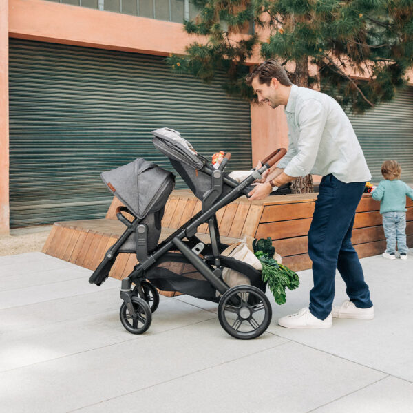 Viletto Twin Stroller with Infant Car Seat – All-in-One Travel System for Newborns & Toddlers - Image 38